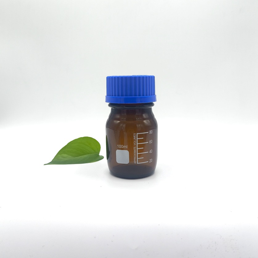 100 ml brun glasreagensflaske